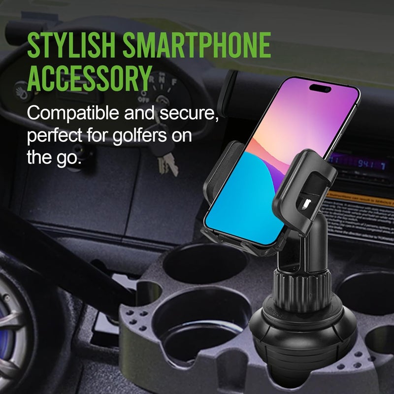 cellet Car Phone Holder Mount, Car Cup Phone Holder Mount, Compatible with Apple iPhones, Samsung Galaxy, Motorola Moto Google Pixel Smartphones (Fits for Tesla Model 3 Y S X) 6.5-Inch - Image 3
